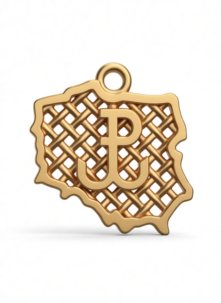 Polish Resistance Pendant free 3D printable STL