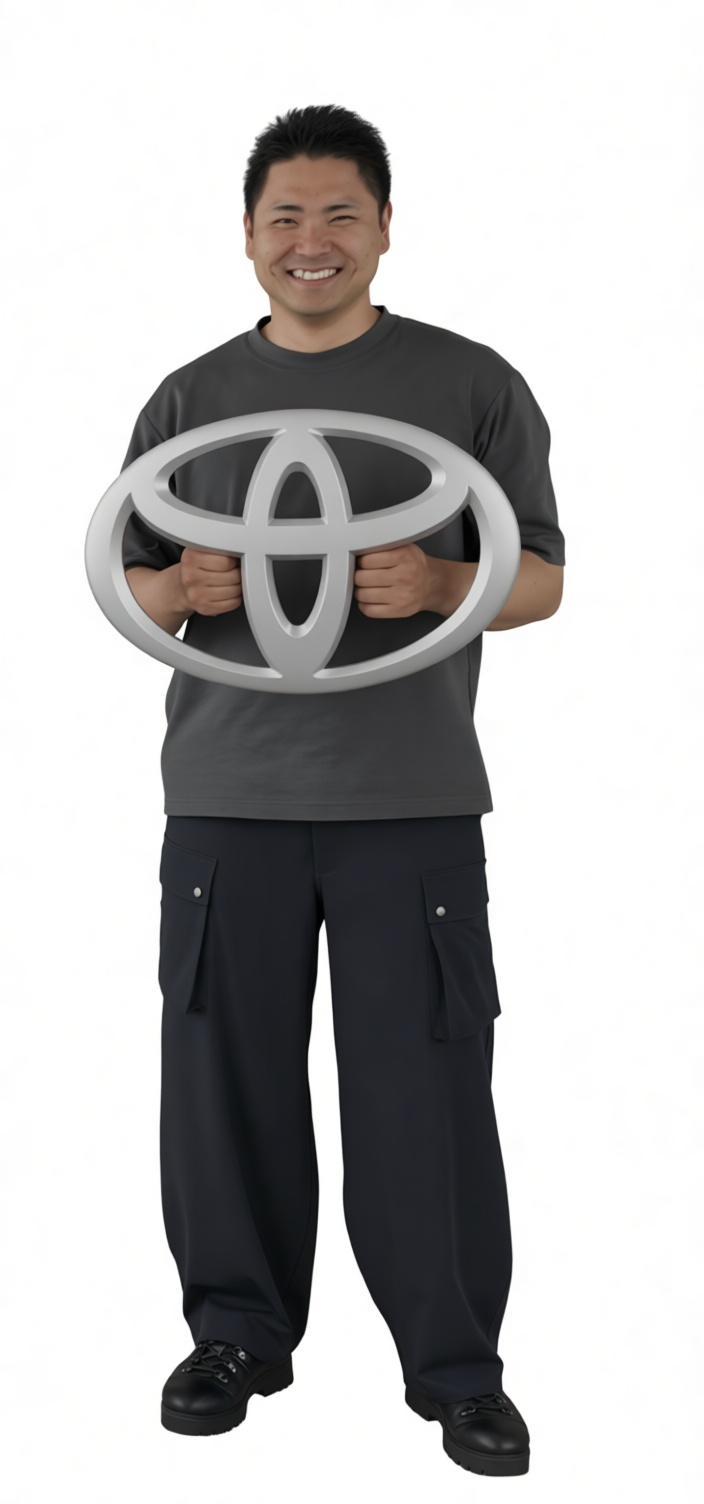 Toyota Logo Model free 3D printable STL