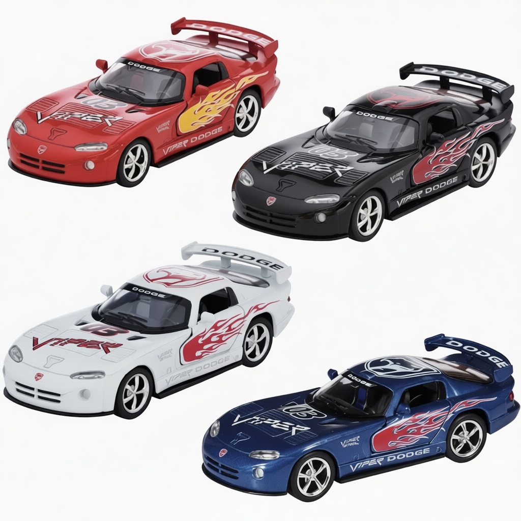 Dodge Viper GTS Miniature - Free 3D Printable STL File