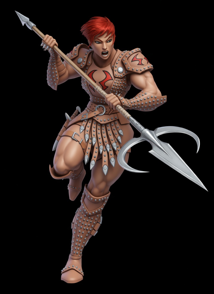 Red Sonja Figurine free 3D printable STL