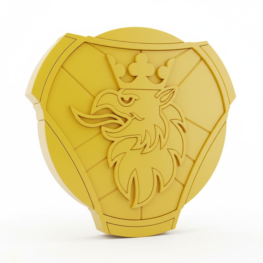 Scania Griffin Emblem free 3D printable STL