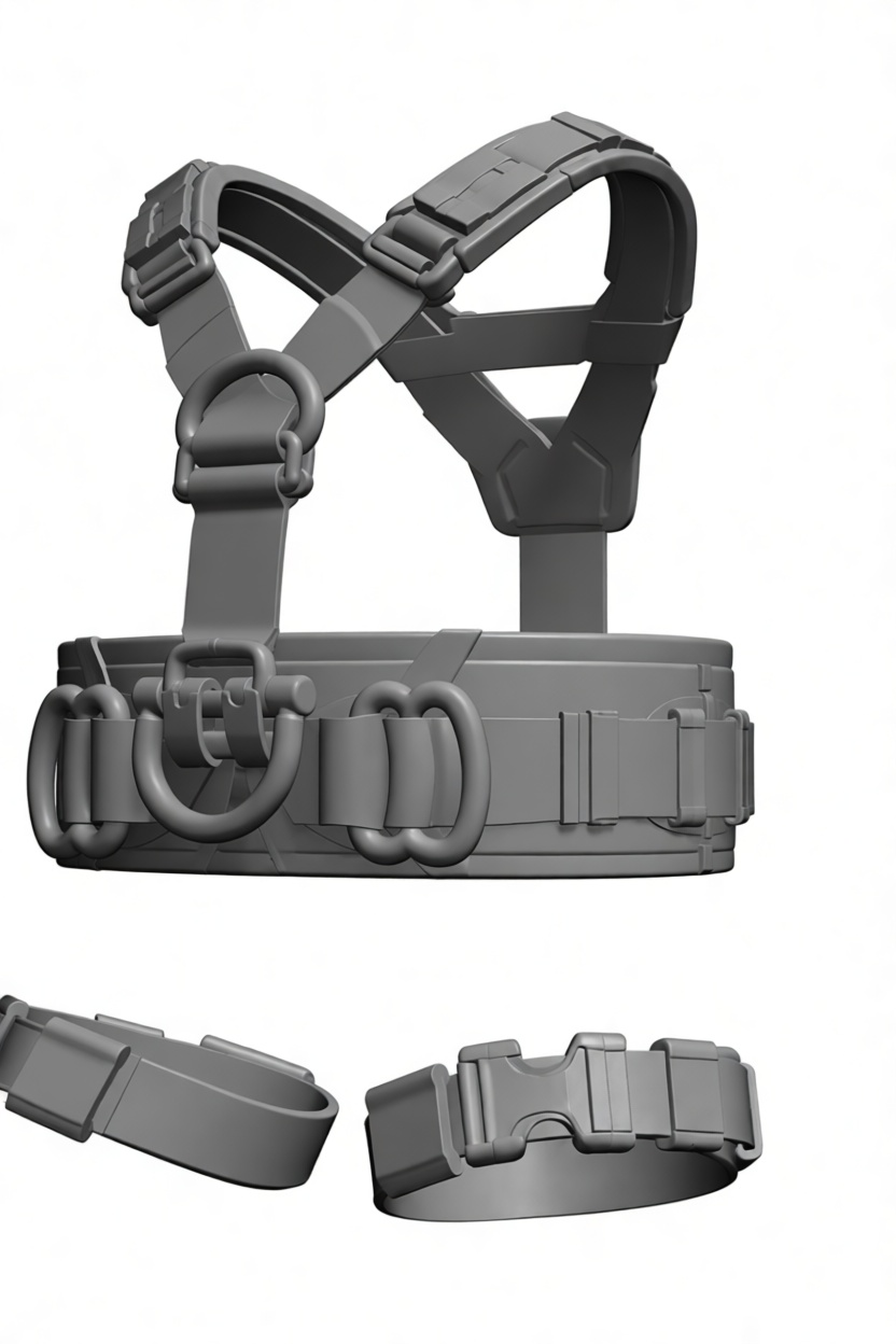 Tactical Dog Harness Set free 3D printable STL