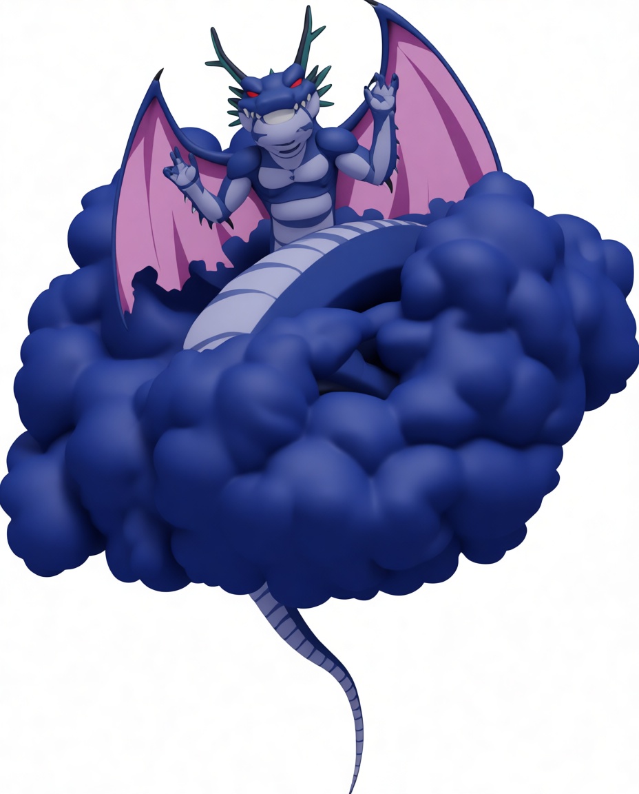 Shenron Dragon Figurine free 3D printable STL