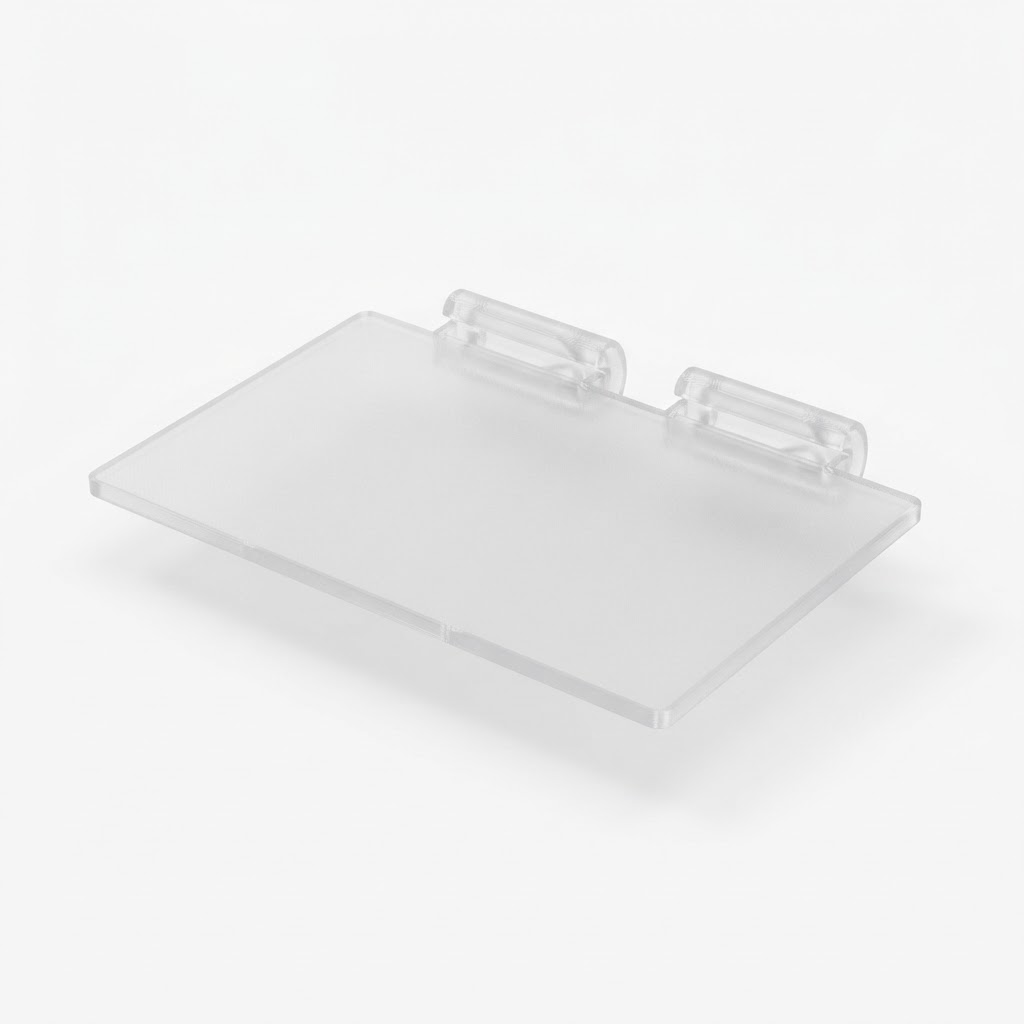Clear Plastic Hinge Lid free 3D printable STL