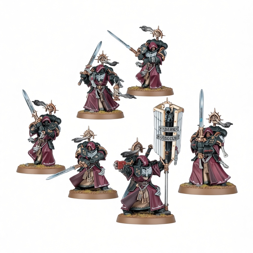 Dark Angels Deathwing Knights free 3D printable STL