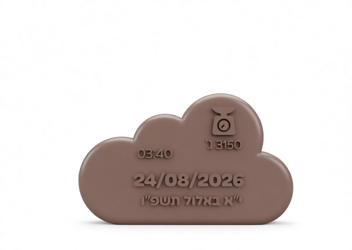 Birth Information Plaque free 3D printable STL
