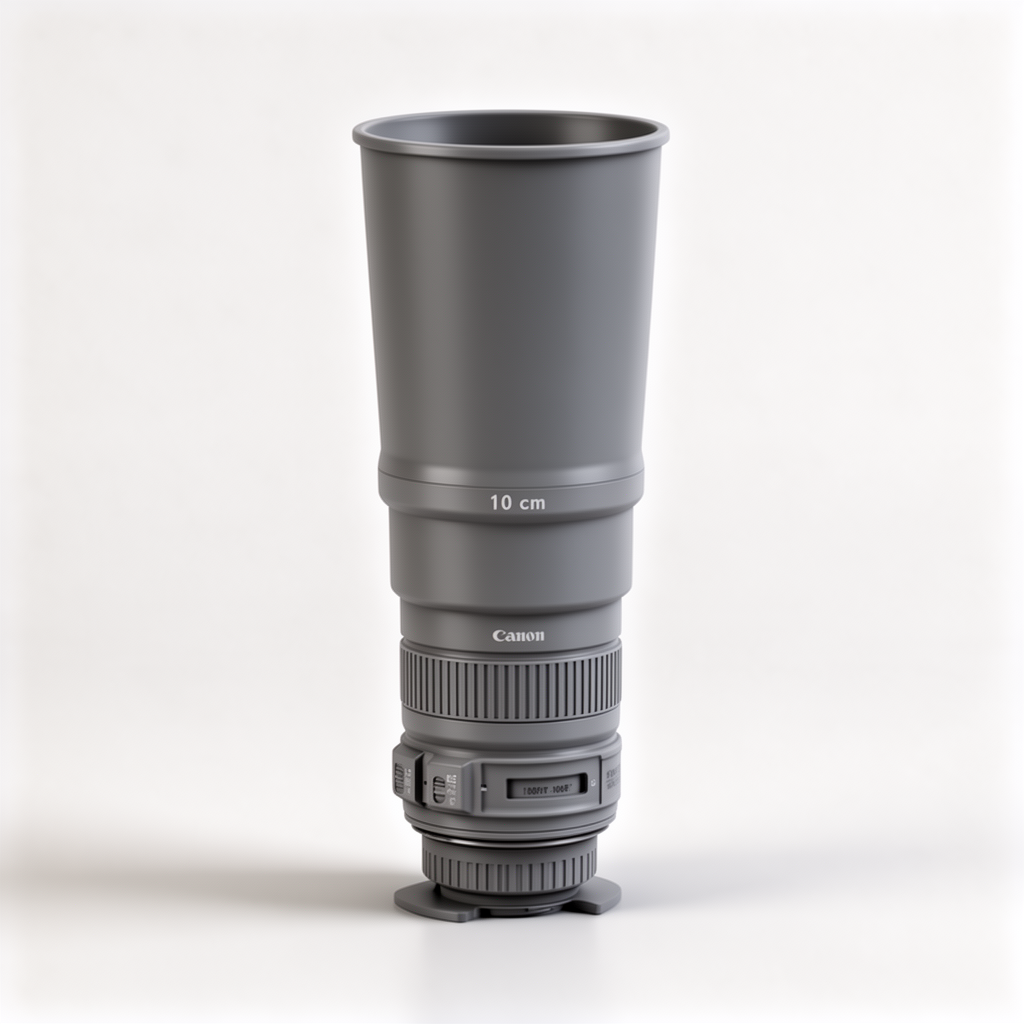 Canon EF Lens Diffuser free 3D printable STL