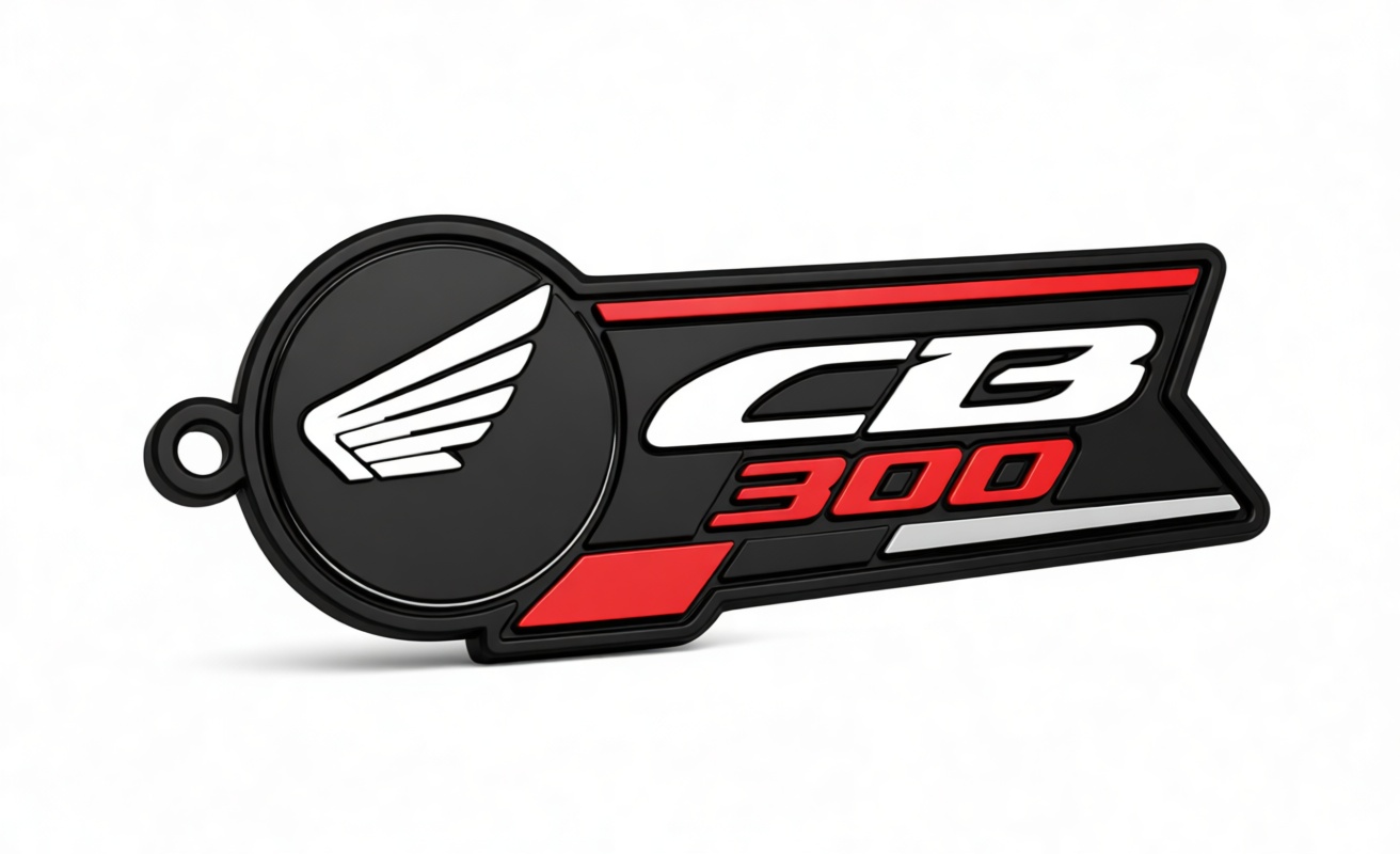 Honda CB300 Logo Keychain free 3D printable STL