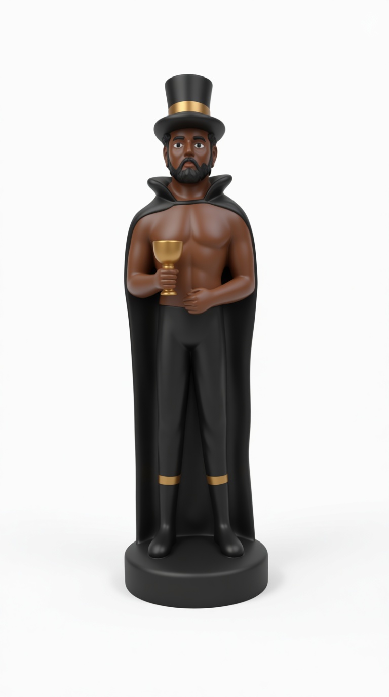 Magician Figurine free 3D printable STL