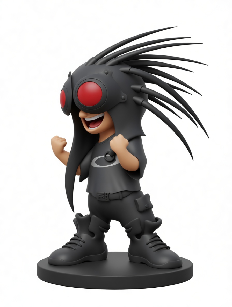 Oakley Ad Character Figurine free 3D printable STL