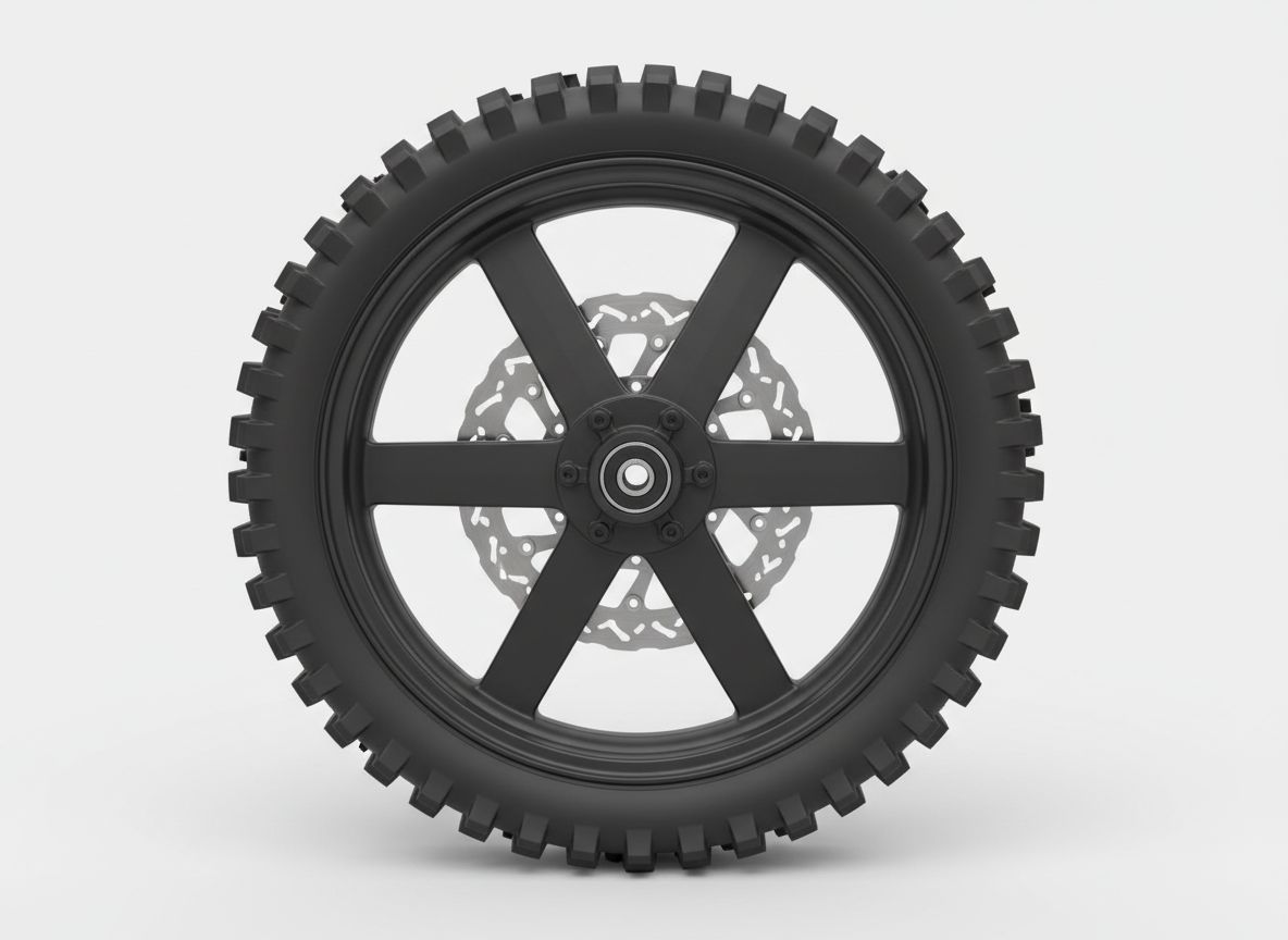 Off-Road Tire Model free 3D printable STL