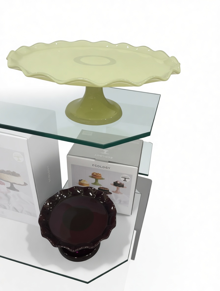 Ruffled Cake Stand free 3D printable STL