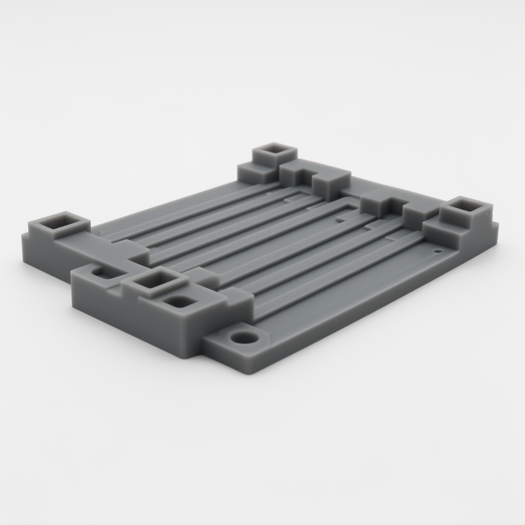 Microfluidic Chip Model free 3D printable STL