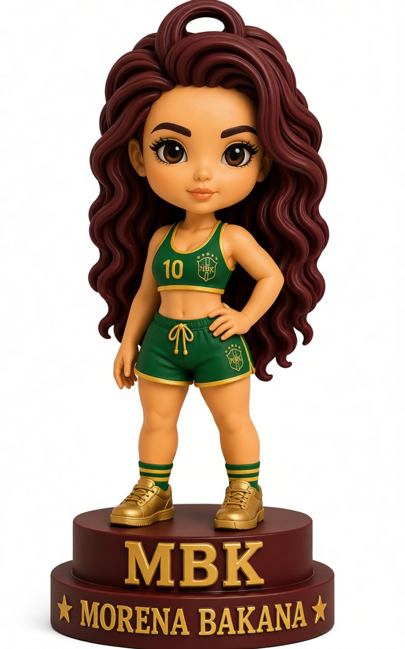 Morena Bakana Figurine free 3D printable STL