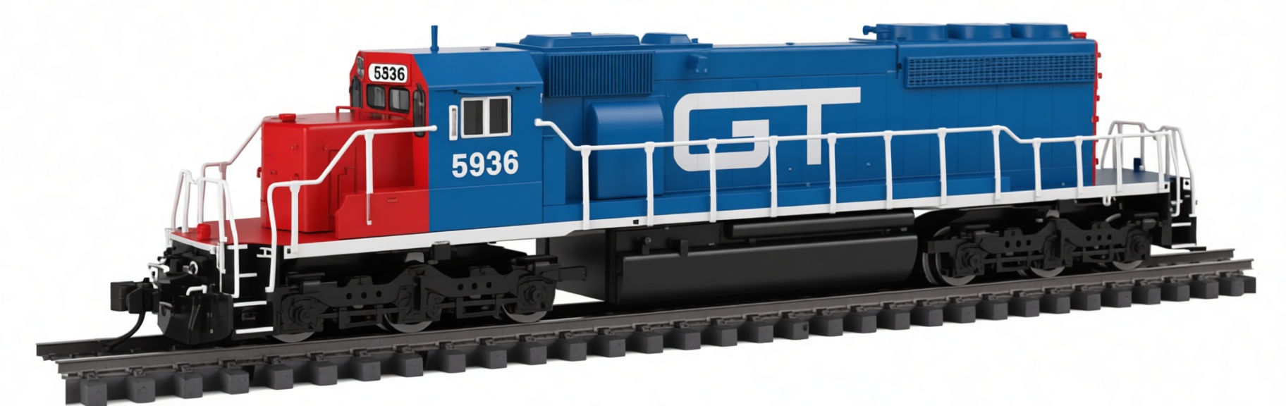 Grand Trunk Diesel Locomotive Model free 3D printable STL