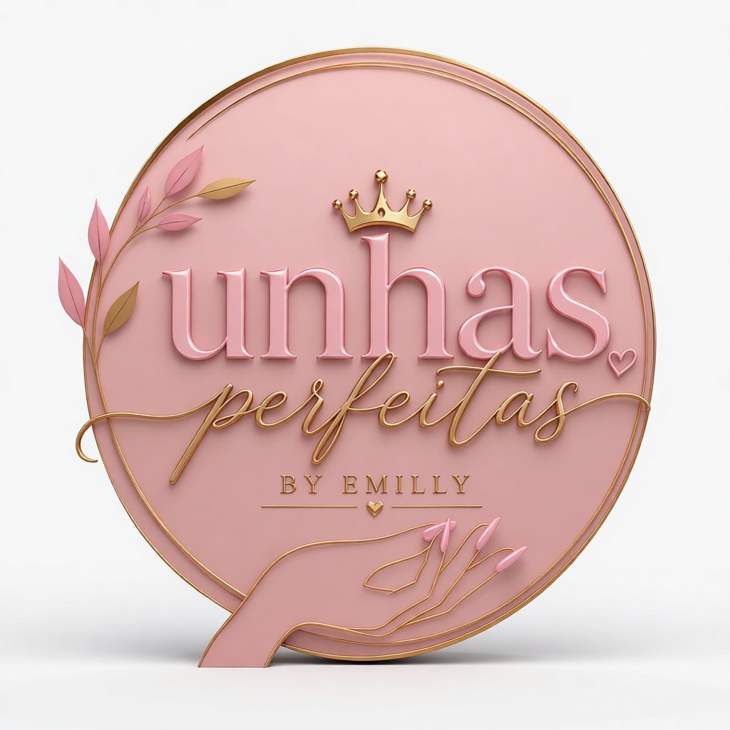 Unhas Perfeitas Logo Plaque free 3D printable STL