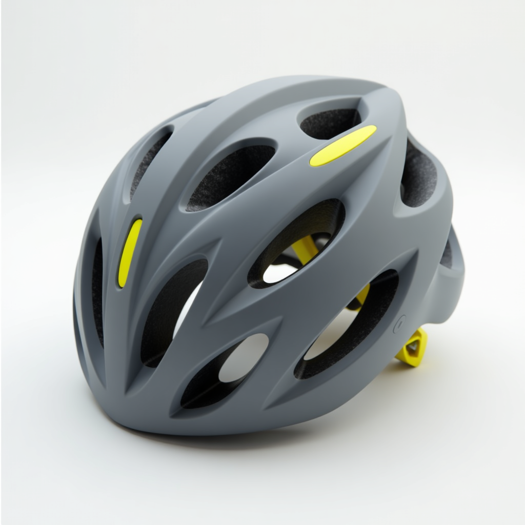 Realistic Bicycle Helmet free 3D printable STL