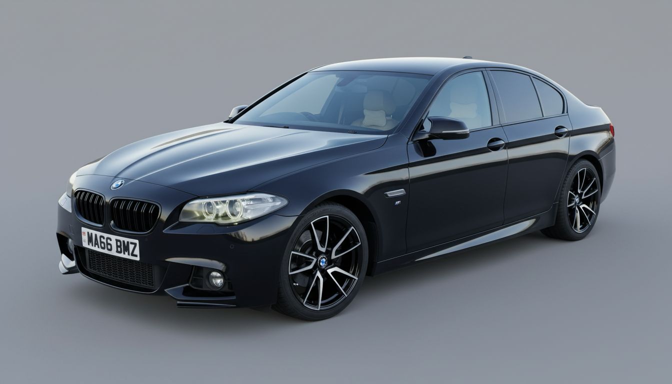 BMW 5 Series F10 Model free 3D printable STL