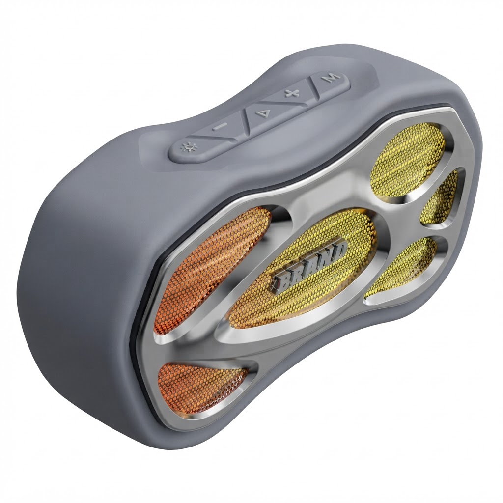 Portable Bluetooth Speaker free 3D printable STL