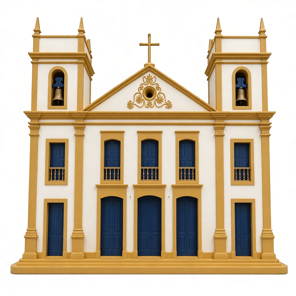 Colonial Church Model free 3D printable STL