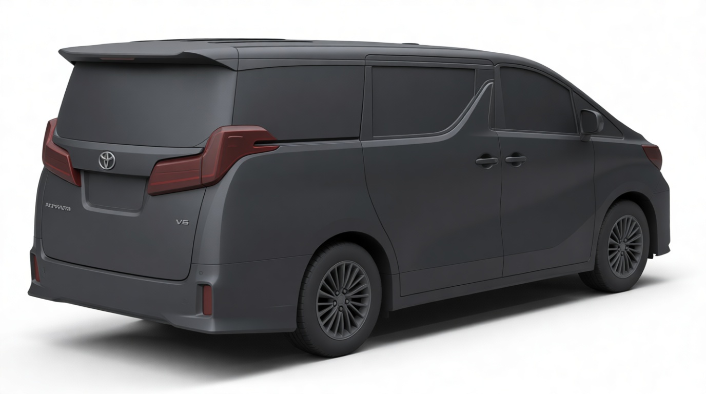 Toyota Alphard Model free 3D printable STL