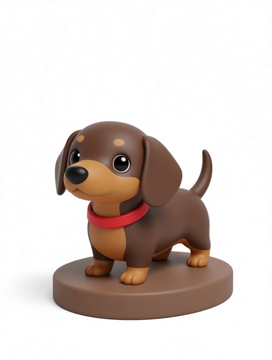Dachshund Dog Figurine free 3D printable STL