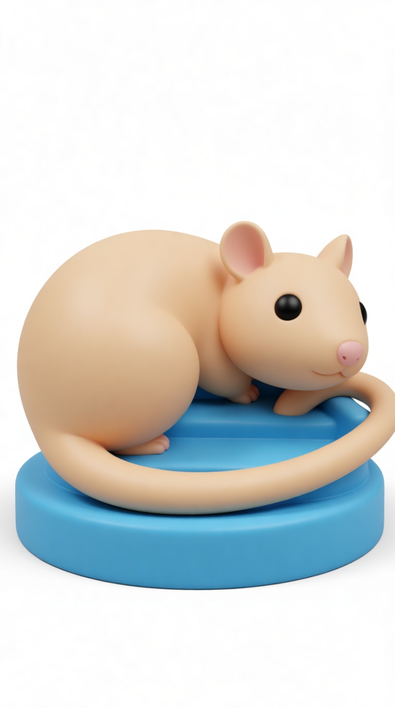 Rat Figurine free 3D printable STL