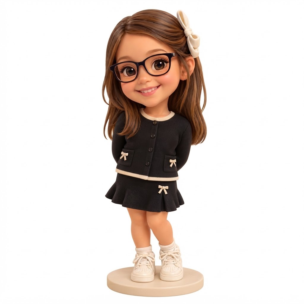 Stylish Girl Figurine free 3D printable STL