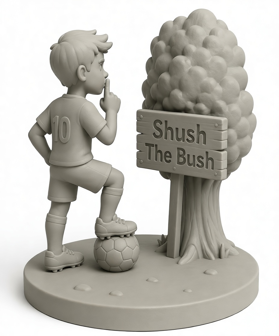 Soccer Boy Figurine free 3D printable STL