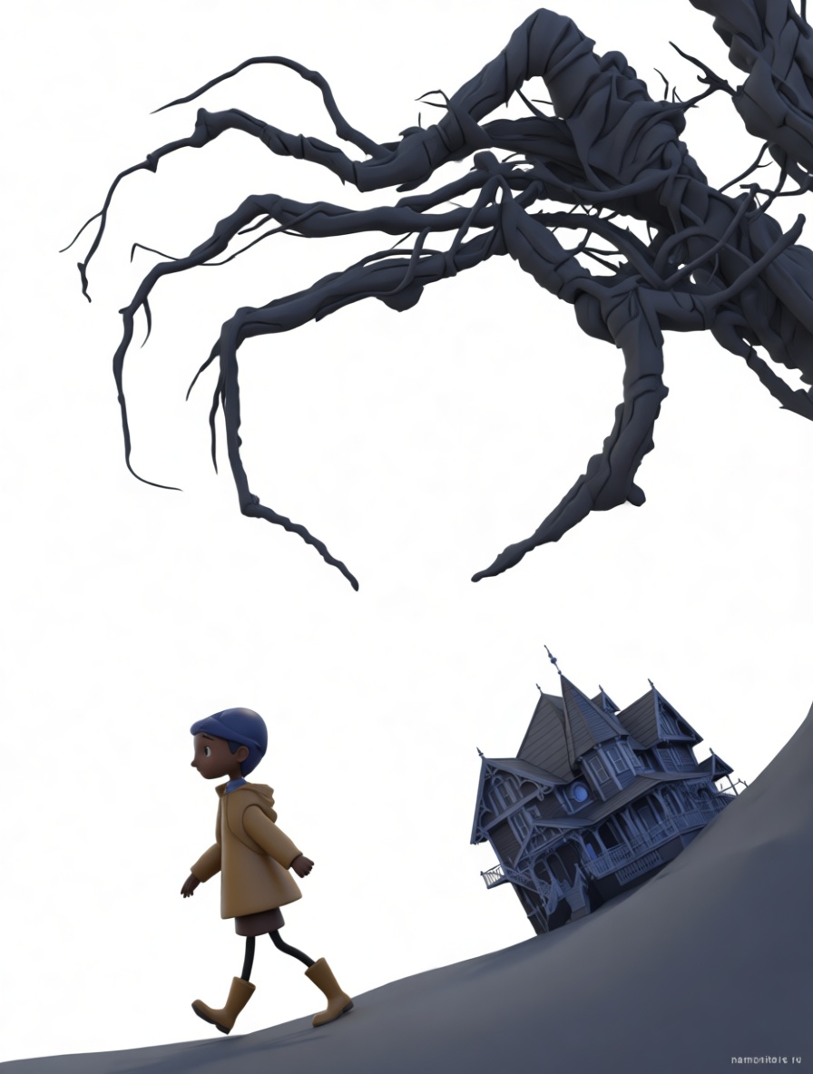 Coraline Fig Figurine free 3D printable STL