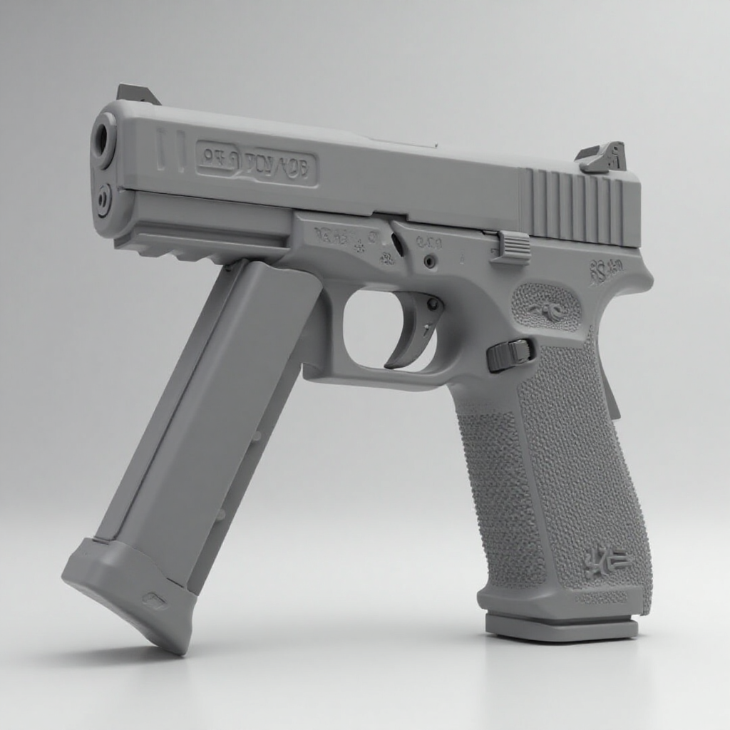Glock 1911 Parts Set free 3D printable STL