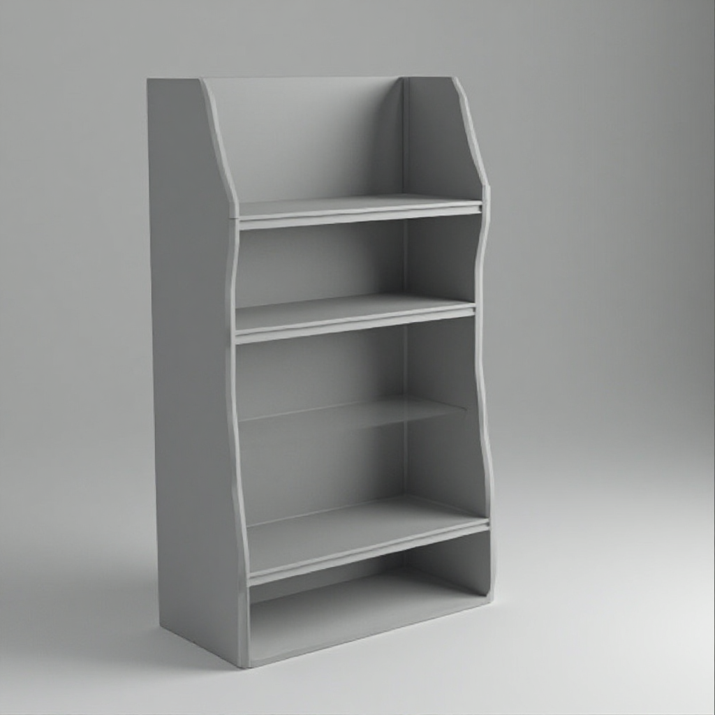 Wooden Wall Shelf free 3D printable STL