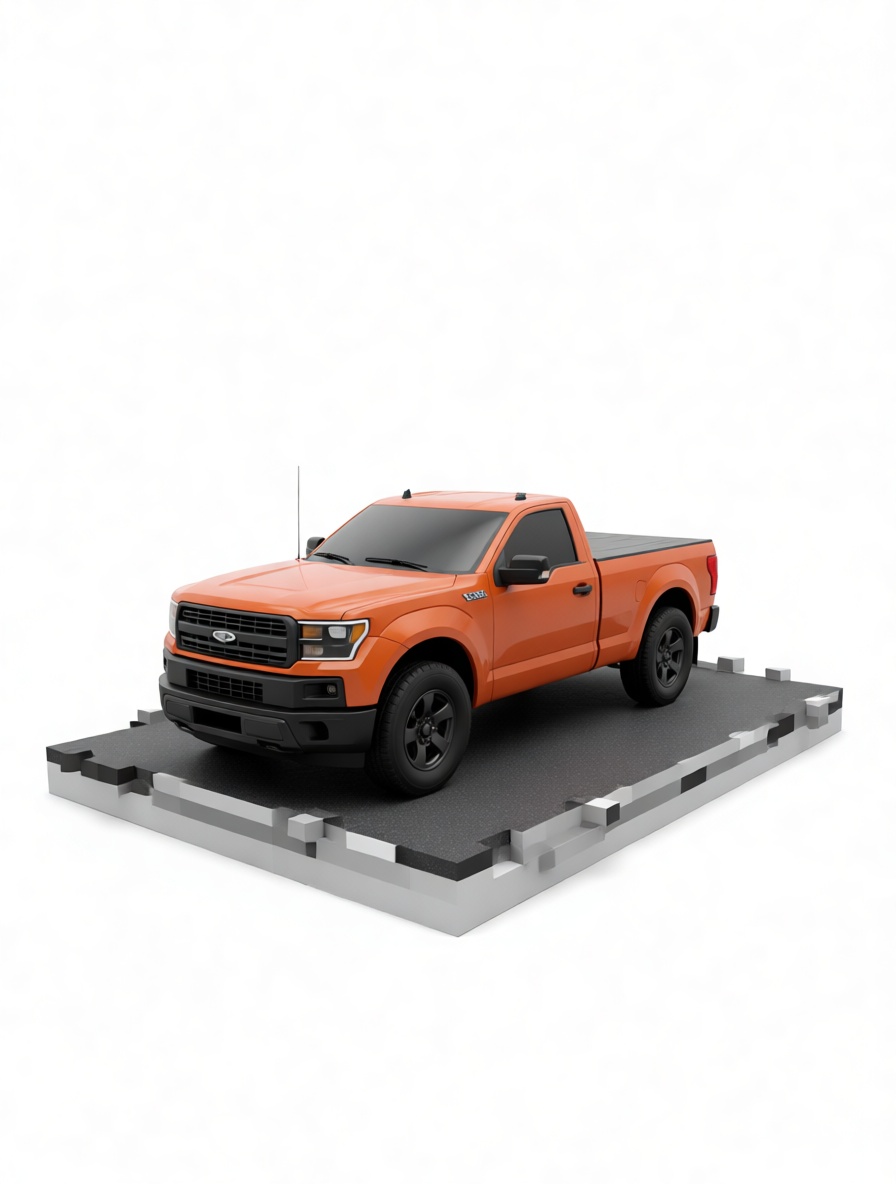 Ford F-150 Pickup Model free 3D printable STL