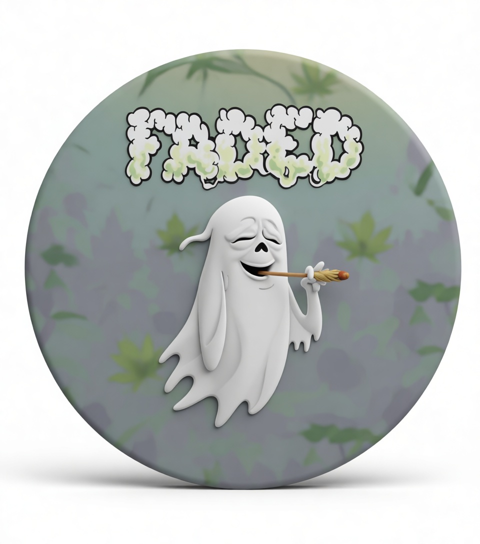 Tatted Ghost Figurine free 3D printable STL