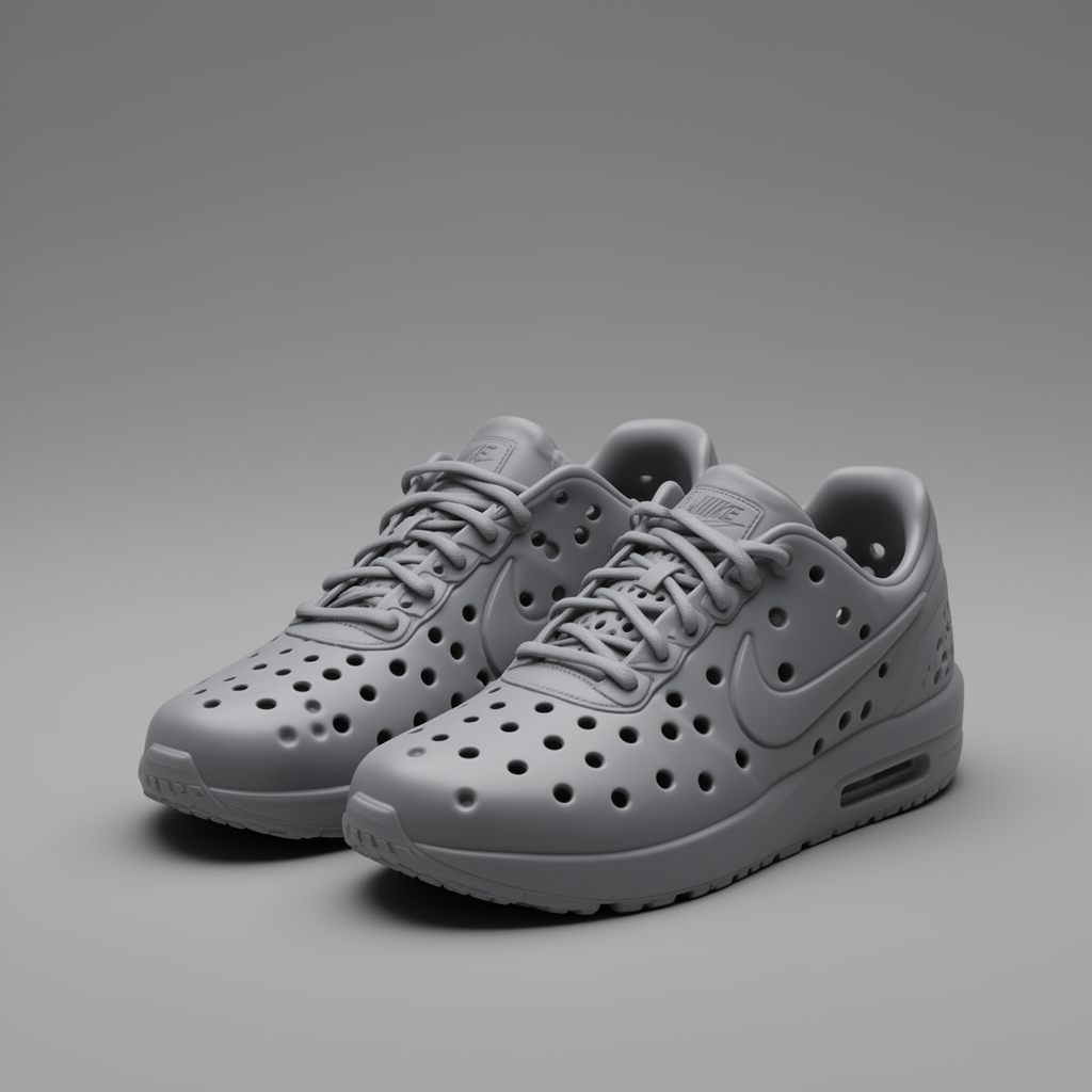 Nike Style Shoe Model free 3D printable STL