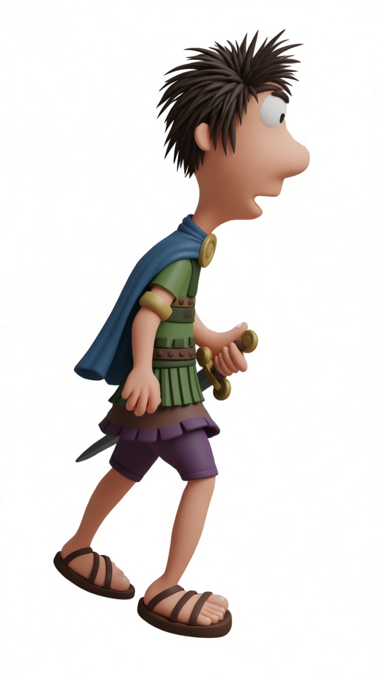 Asterix Figurine free 3D printable STL