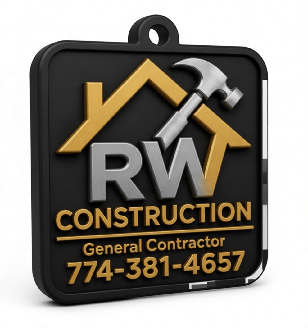RW Construction Keychain free 3D printable STL