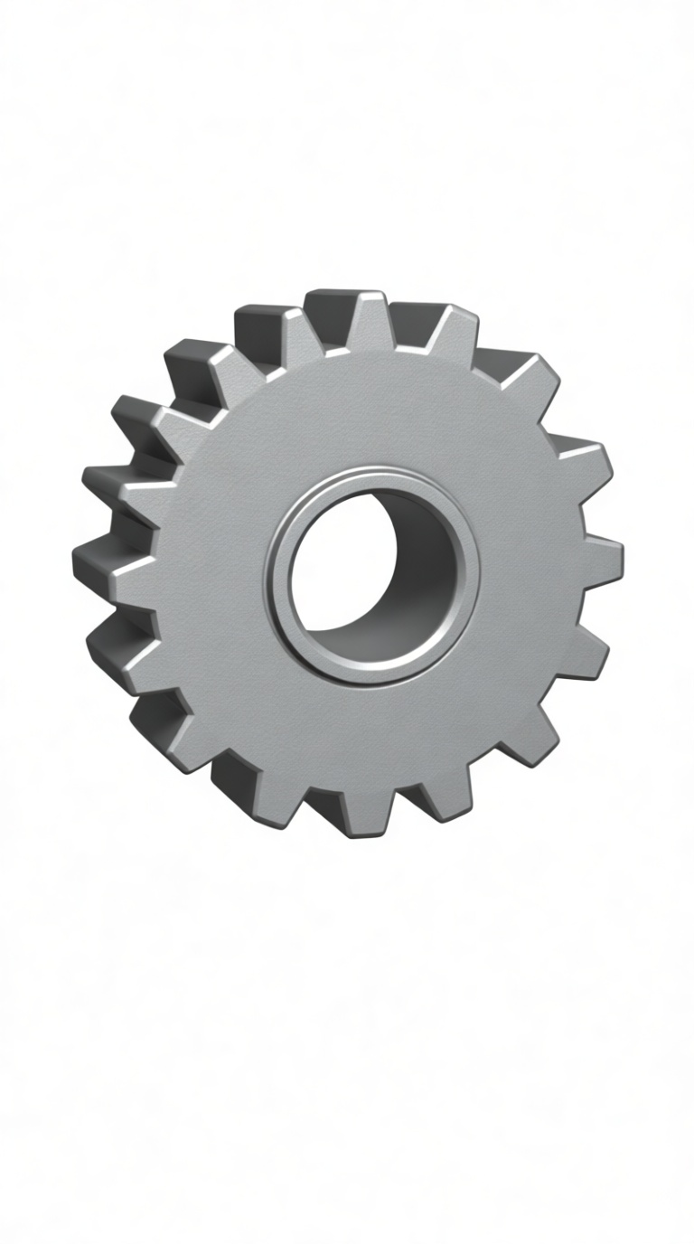 Spur Gear Model free 3D printable STL