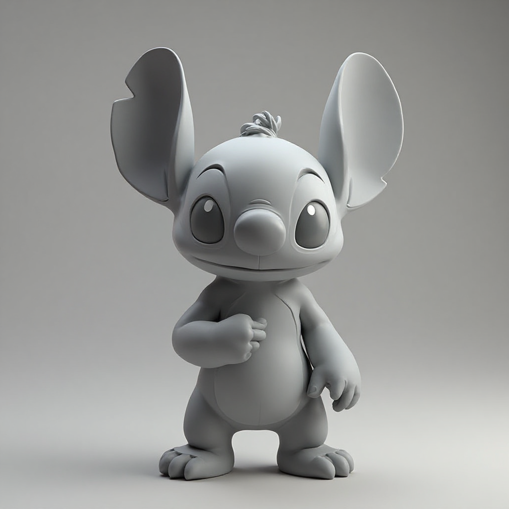 Stitch Figurine free 3D printable STL