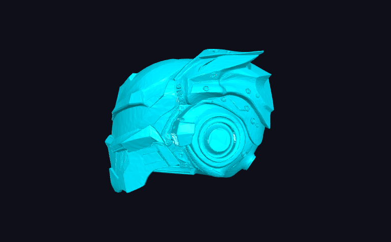 Genji Helmet Model free 3D printable STL