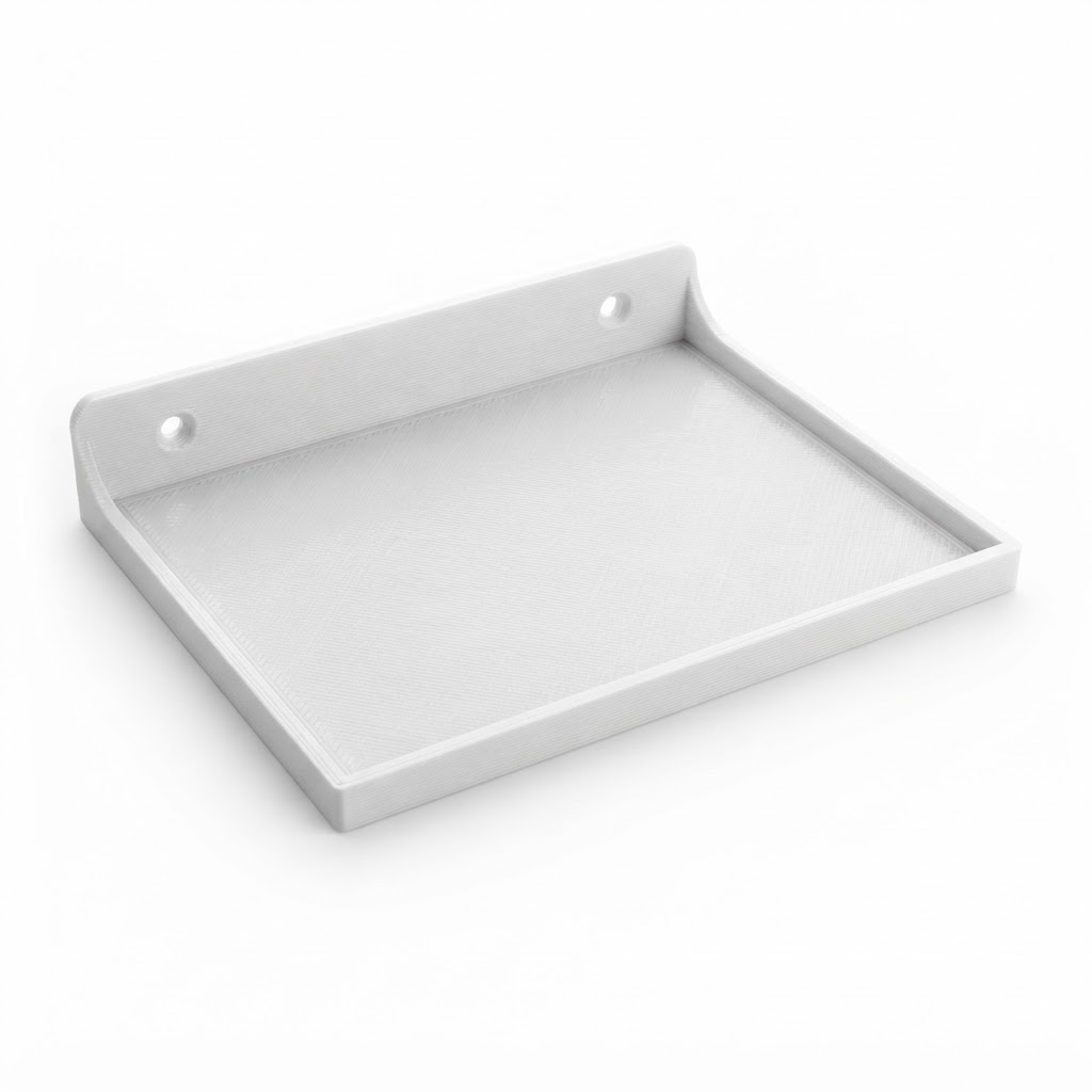 Wall Mount Tray free 3D printable STL