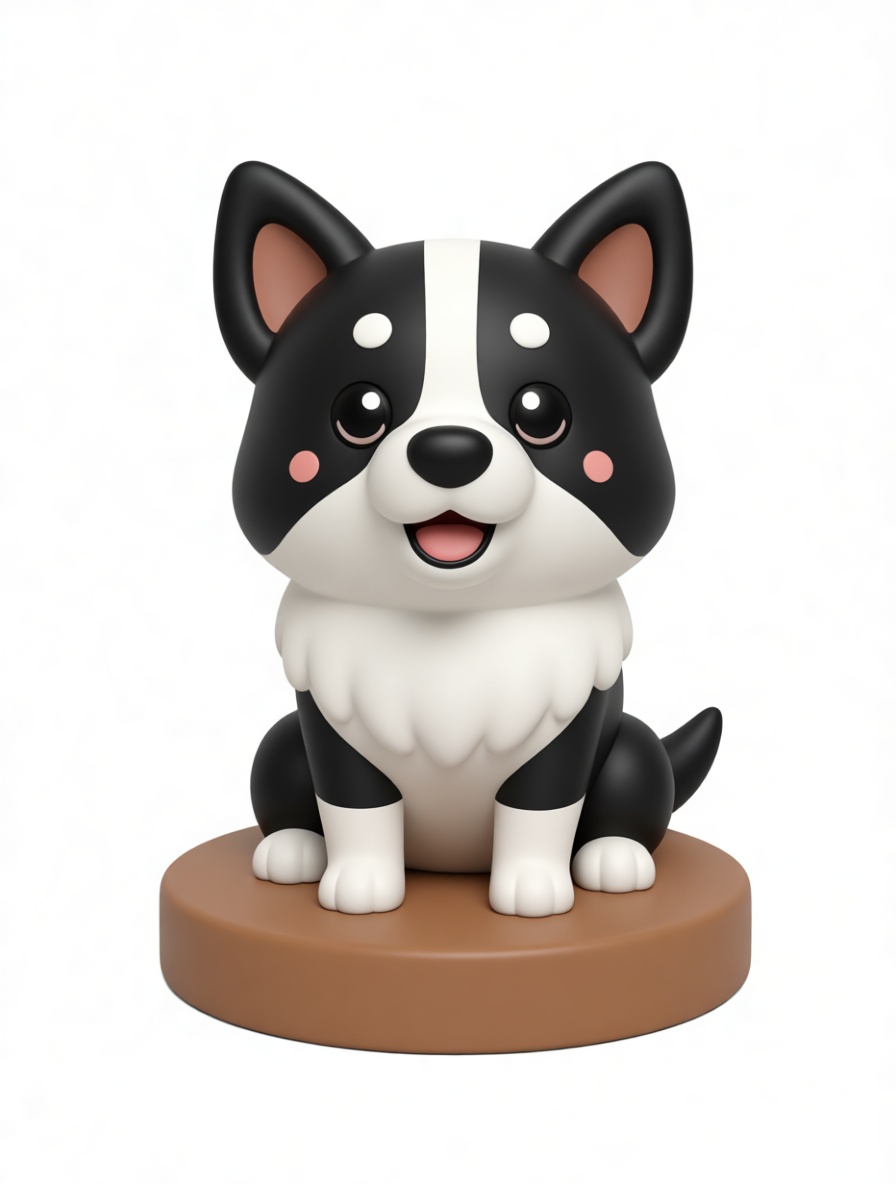 Corgi Dog Figurine free 3D printable STL