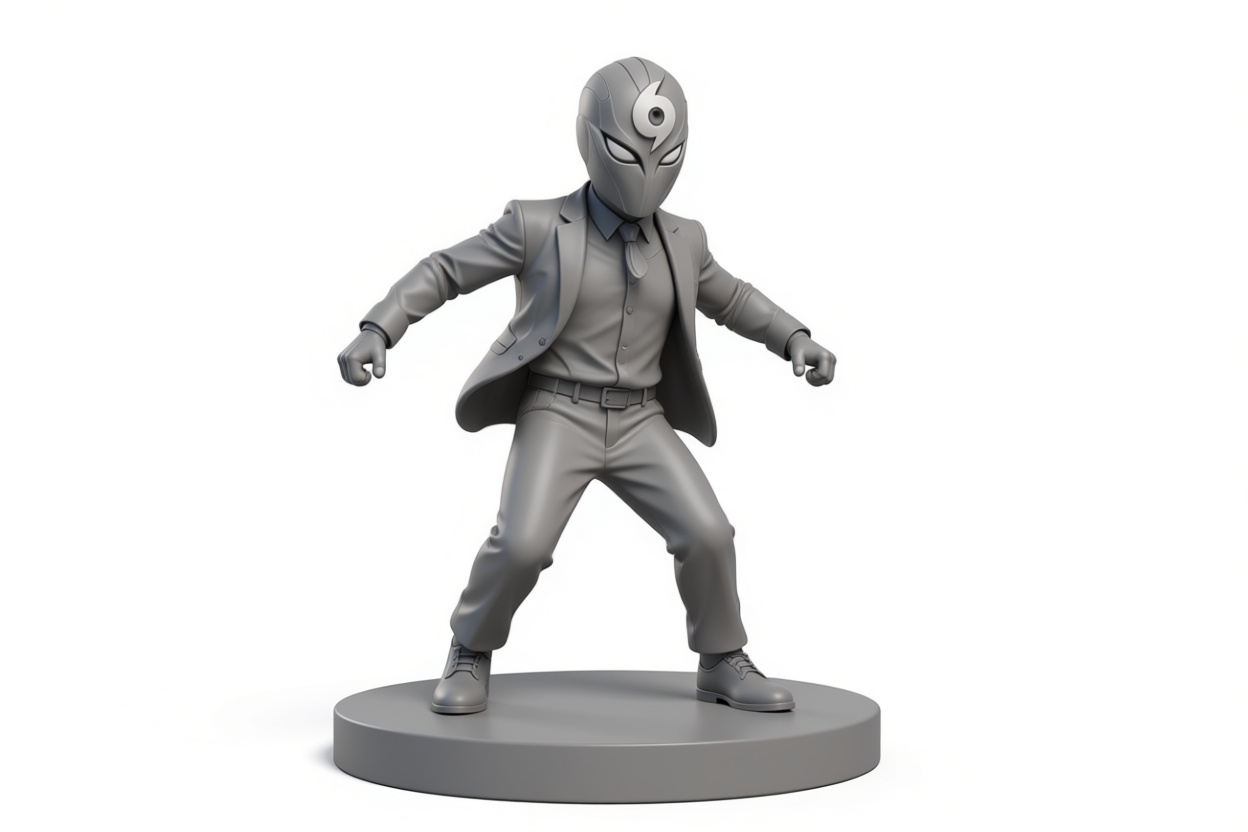 Moon Knight Figurine free 3D printable STL