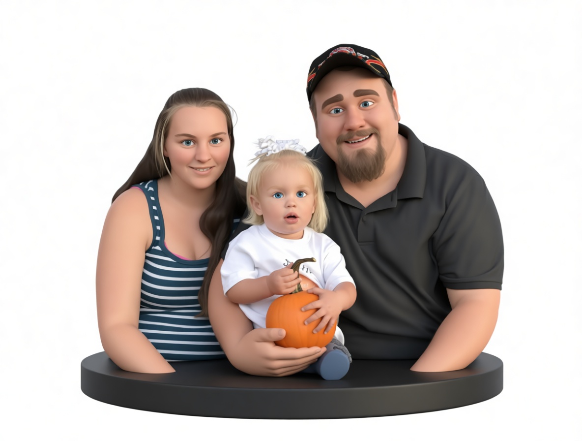Family Portrait Figurine free 3D printable STL