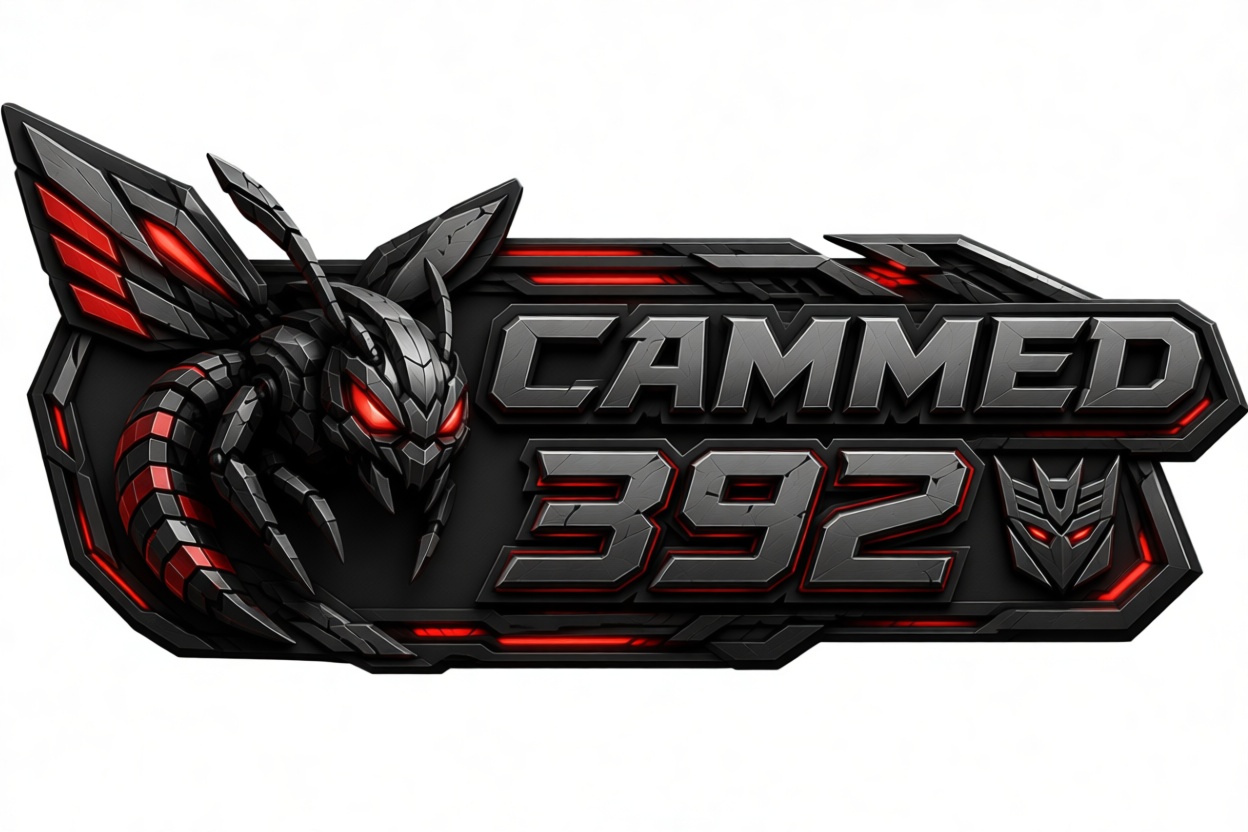 Cammed 392 Emblem free 3D printable STL