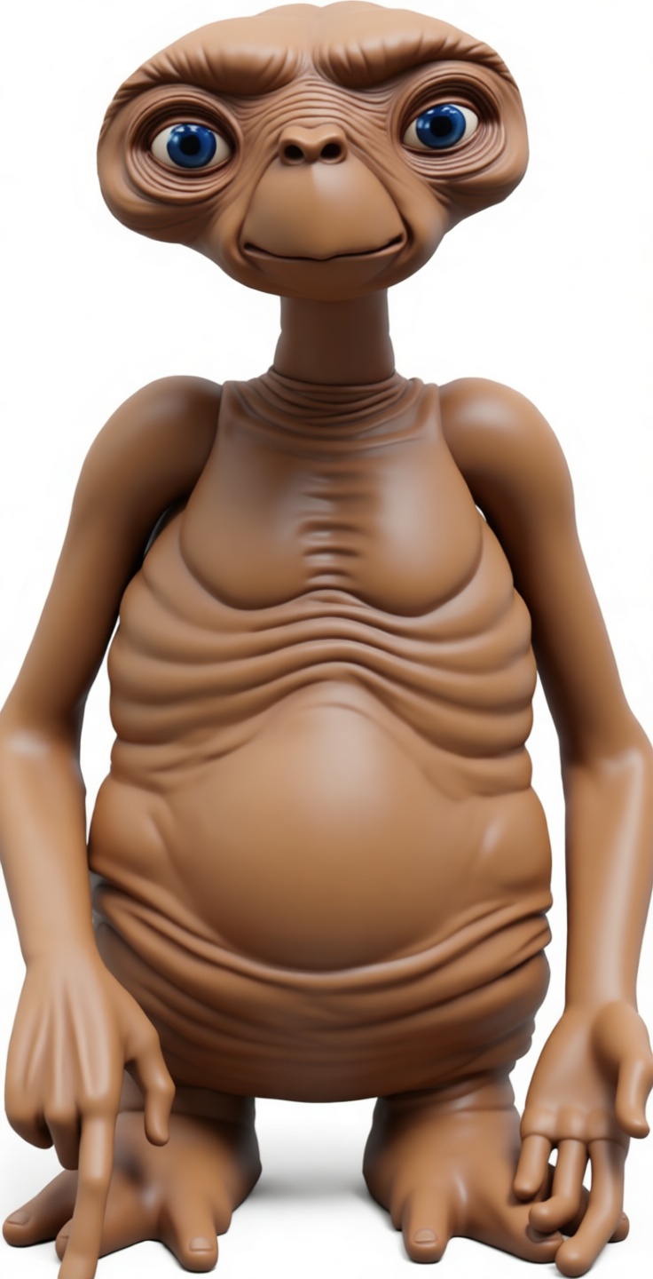 E.T. Figurine free 3D printable STL