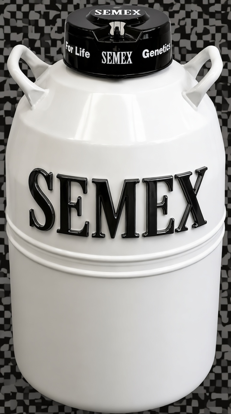 Semex Milk Canister Model free 3D printable STL