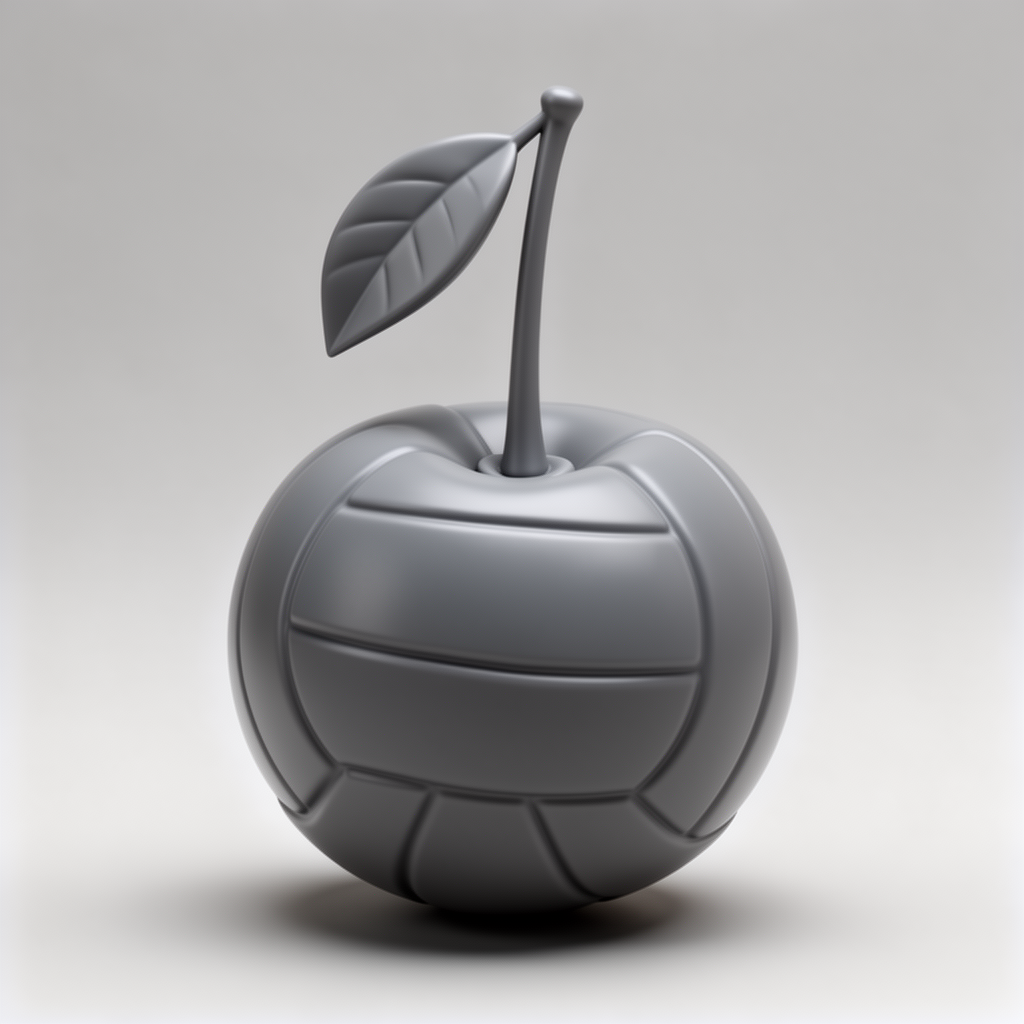 Cherry Volleyball Figurine free 3D printable STL