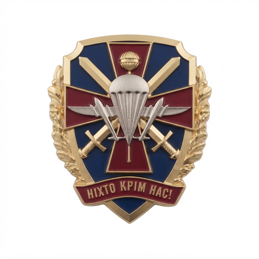 Ukrainian Airborne Forces Emblem free 3D printable STL