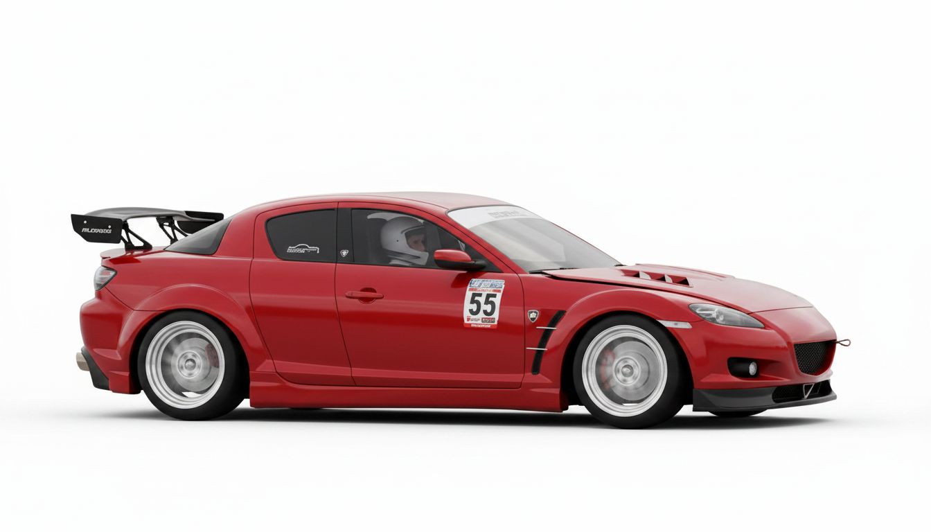 Mazda RX-8 Racecar Model